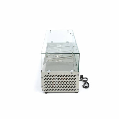 Maxima Countertop Prep Fridge, 1200 mm, 4 x 1/3 GN, additional view