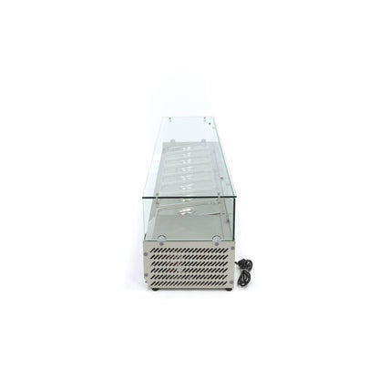 Maxima Countertop Prep Fridge, 1800 mm, 8 x 1/3 GN, additional view