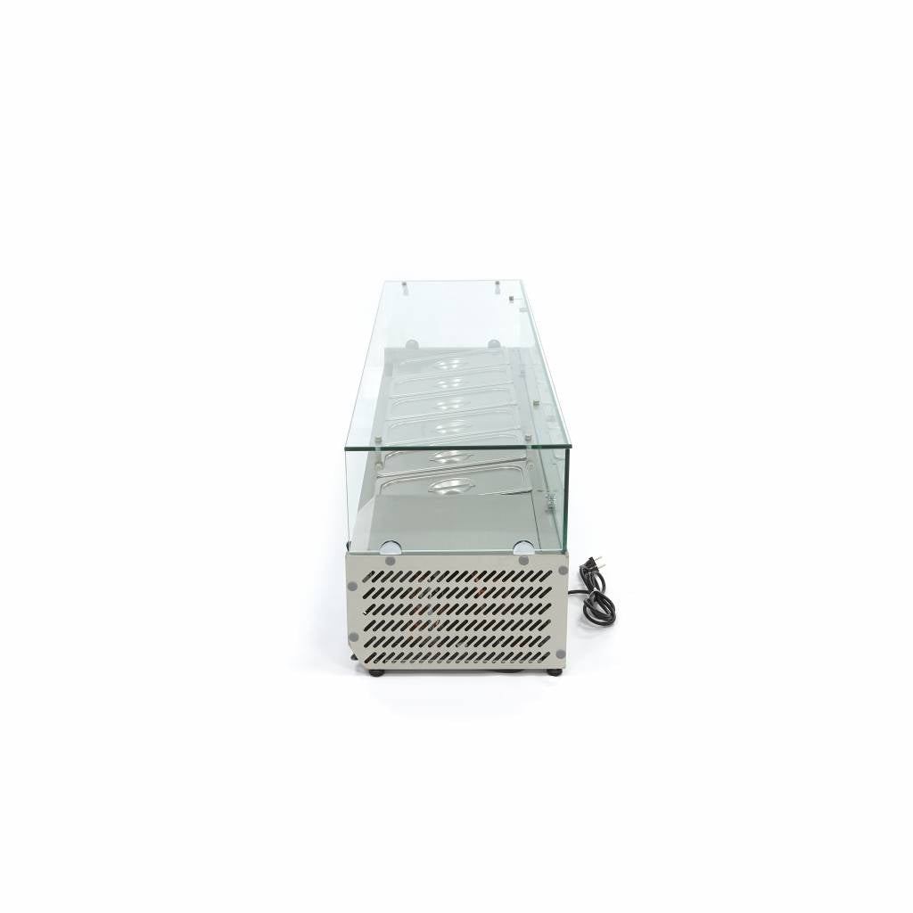 Maxima Countertop Prep Fridge, 1500 mm, 6 x 1/3 GN, additional view