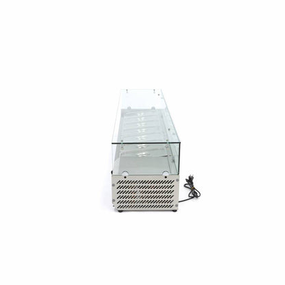 Maxima Countertop Prep Fridge, 1600 mm, 7 x 1/3 GN, additional view