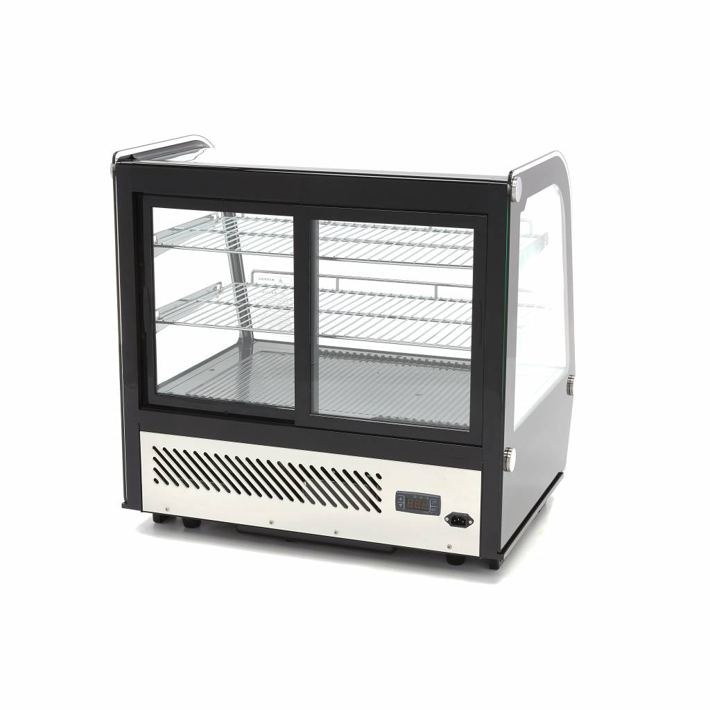 Maxima Display Fridge, 120 L, 70 cm, Stainless Steel, additional view