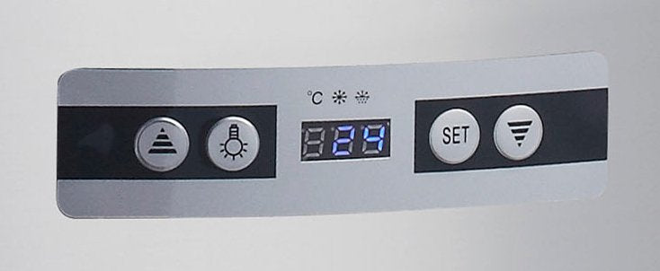 Maxima Round Display Fridge, 100 L, 48 cm, additional view