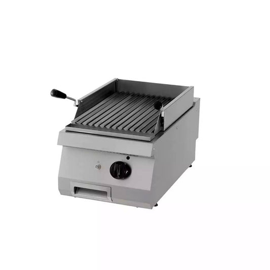 Maxima Heavy Duty Lava Stone Grill, Single, 7 kW, 70 cm Deep, product photo