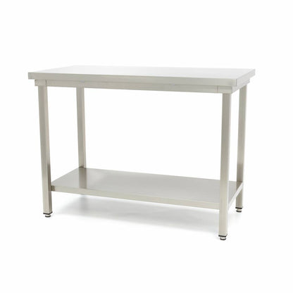 Maxima Stainless Steel Work Table, 800 x 700 mm, Storage Shelf, additional view