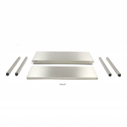 Maxima Stainless Steel Work Table, 1800 x 600 mm, Under Shelf, additional view