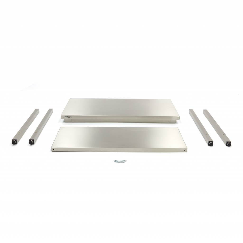 Maxima Stainless Steel Work Table, 1600 x 600 mm, Under Shelf, additional view