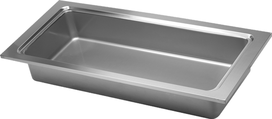 Bravo Inox weld-in bain-marie tub — stainless steel gastronorm well