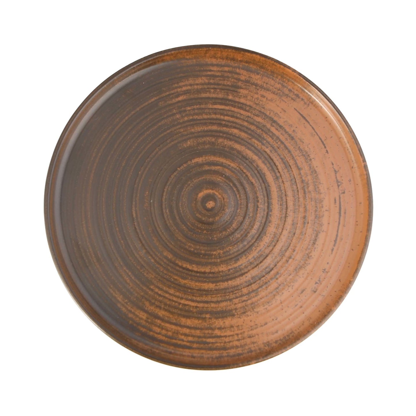 Porland bown Lykke Brown high edge plate