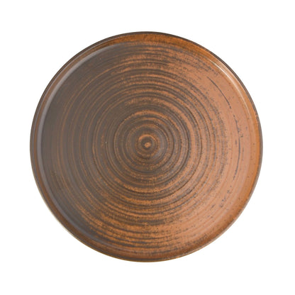 Porland bown Lykke Brown high edge plate