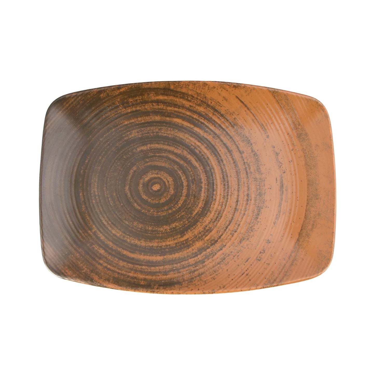 Lykke Brown oval plate, 270mm