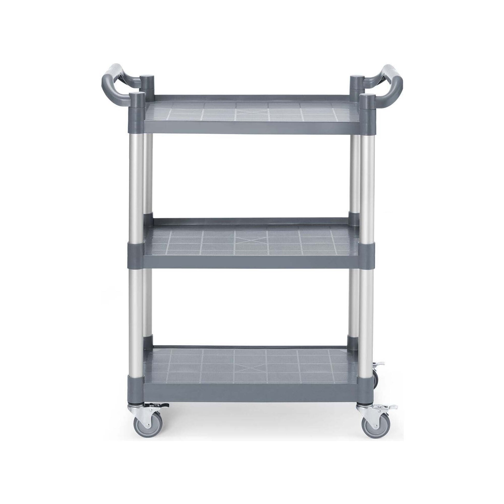 3-shelf polypropylene service cart, AmerBox, 800x410x(H)950mm