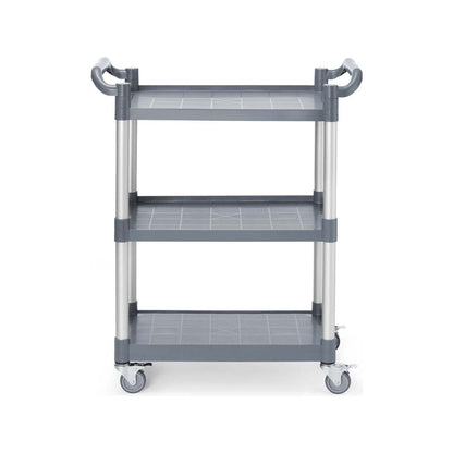 3-shelf polypropylene service cart, AmerBox, 800x410x(H)950mm