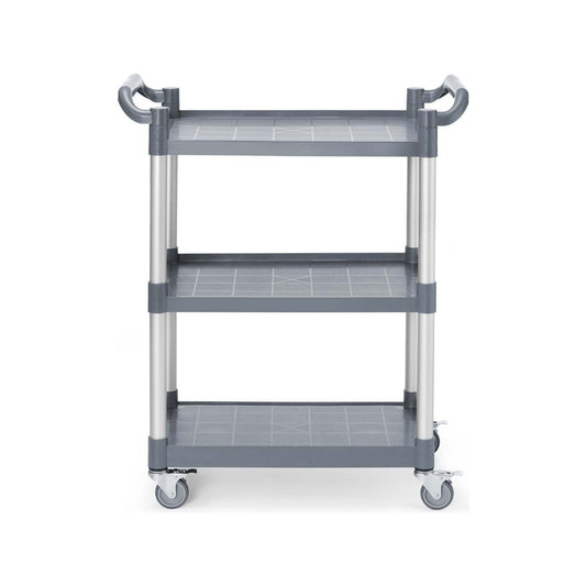 3-shelf polypropylene service cart, AmerBox, 800x410x(H)950mm