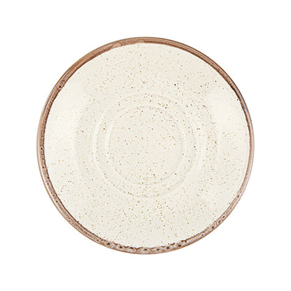 Stackable Cup Saucer Sand, 150mm