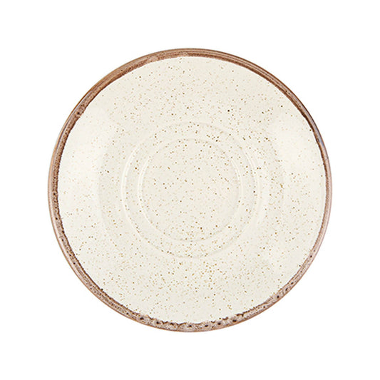 Stackable Cup Saucer Sand, 150mm