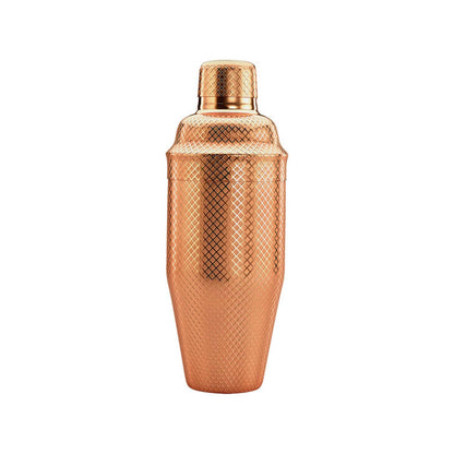 Diamond Lettice Japanese style 3-piece cocktail shaker, 700ml
