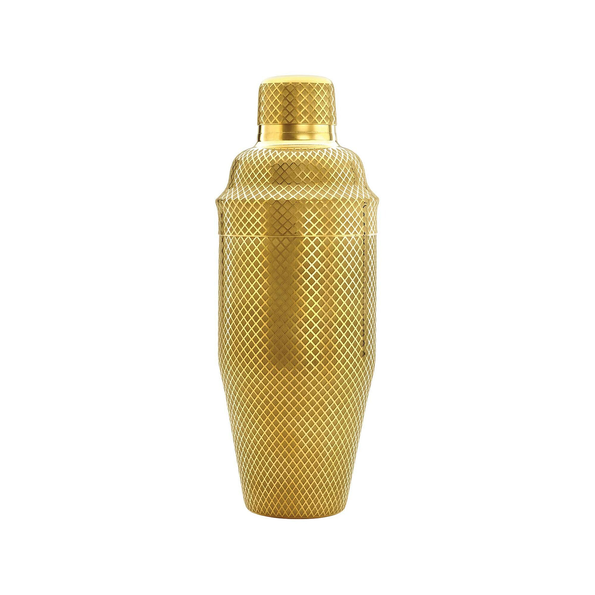 Diamond Lettice Japanese style 3-piece cocktail shaker, 700ml