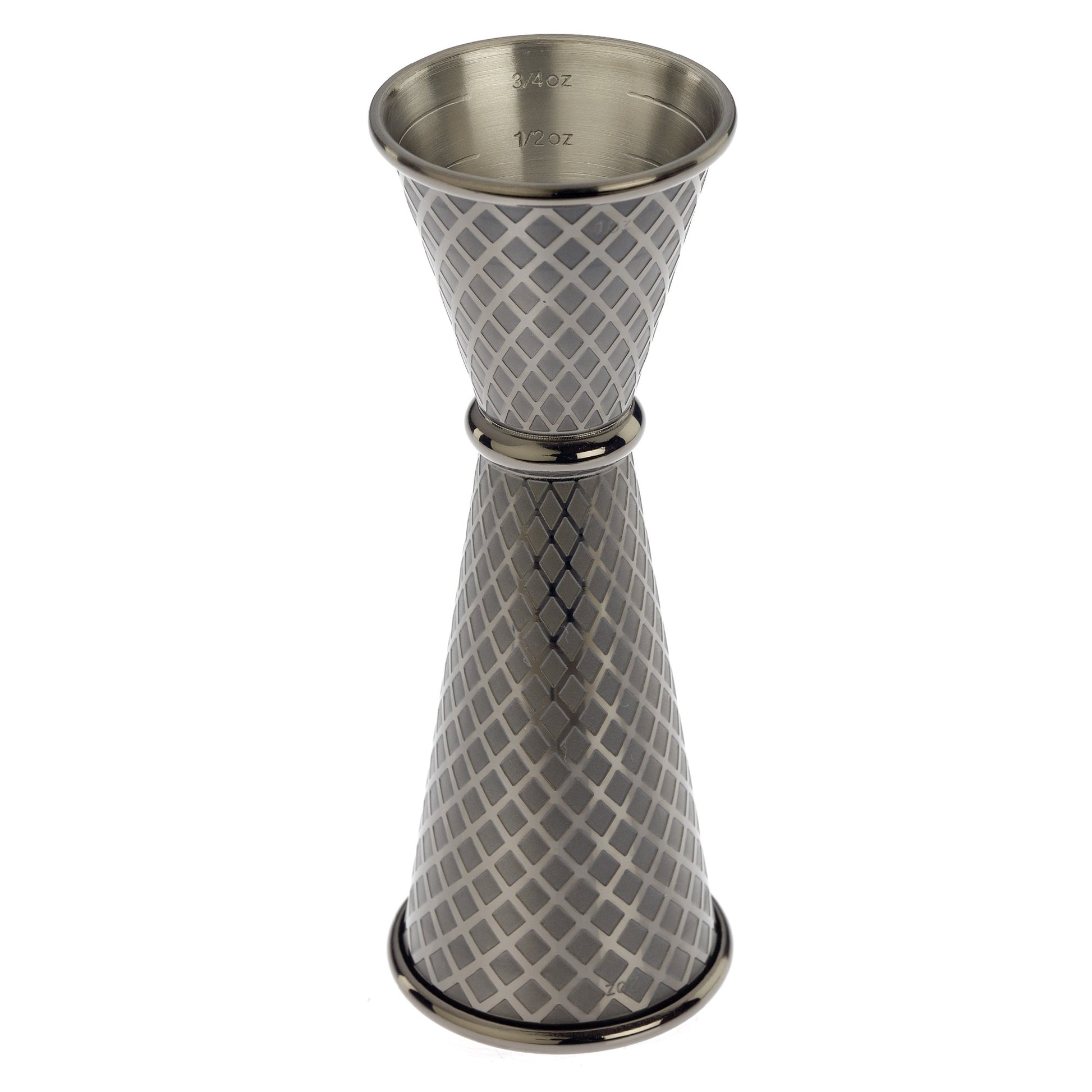 Diamond Lettice Japanese style jigger, 30/60ml