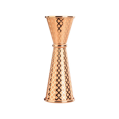 Diamond Lettice Japanese style jigger, 30/60ml