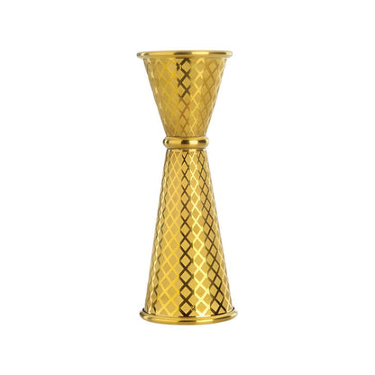 Diamond Lettice Japanese style jigger, 30/60ml