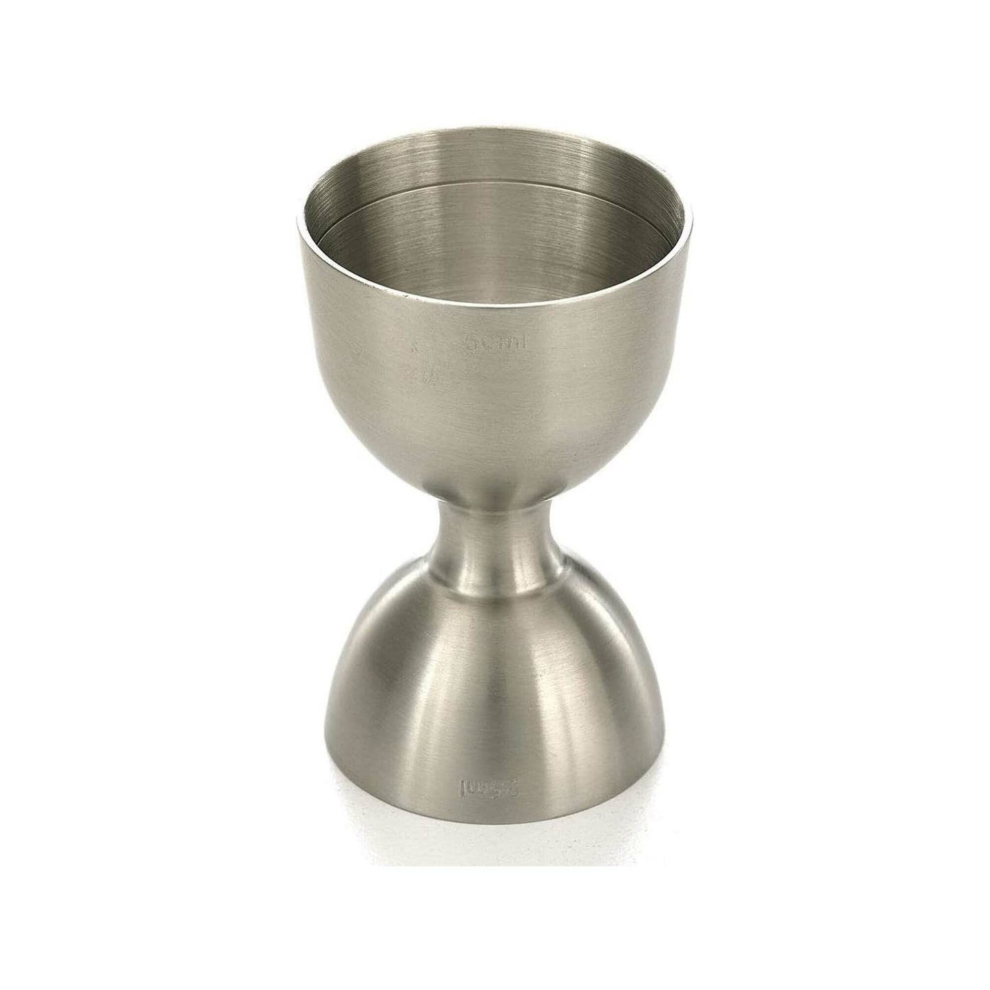 Bell jigger with straight rim, 25/50ml