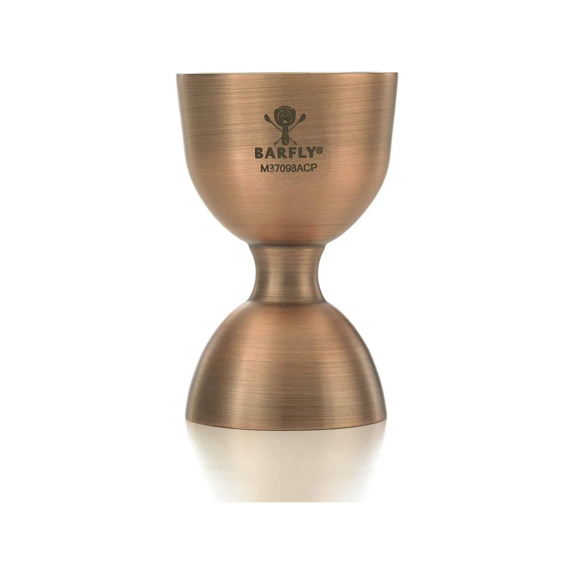 Bell jigger with straight rim, 25/50ml