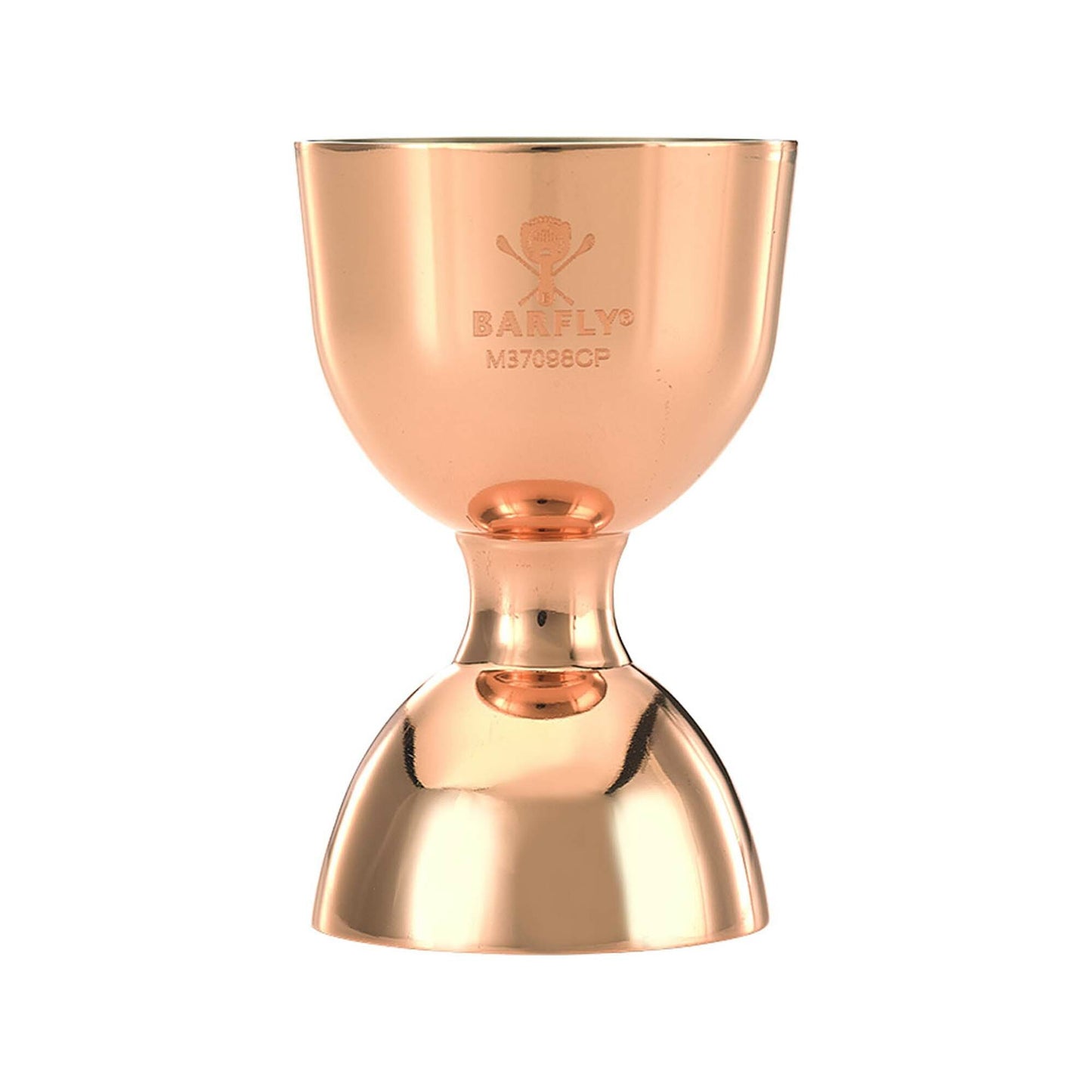 Bell jigger with straight rim, 25/50ml