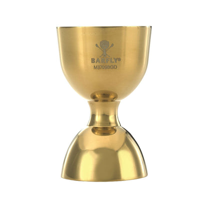 Bell jigger with straight rim, 25/50ml