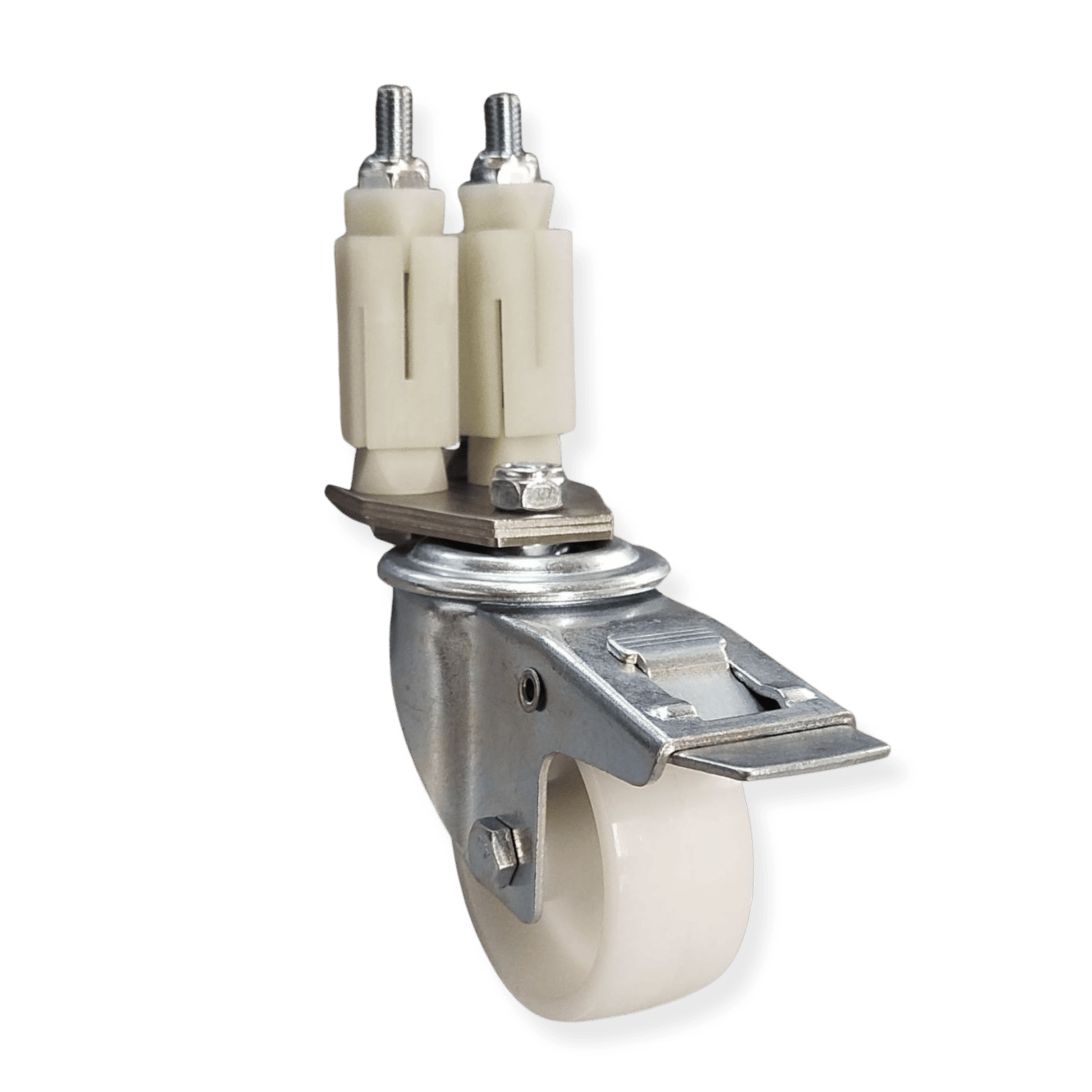 Oxygen vertical profile internal roller, set of 2 (1 with brake, 1 without)