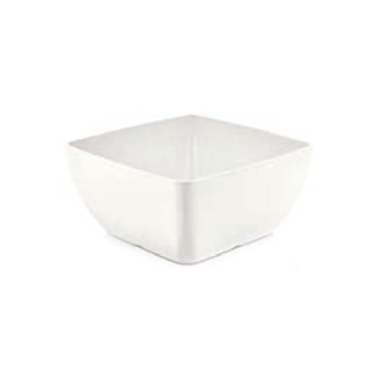 Metro melamine square bowl