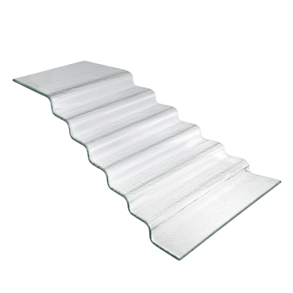 Vetro glass buffet stairs