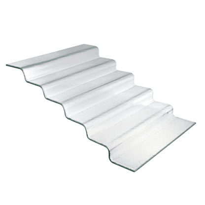 Vetro glass buffet stairs
