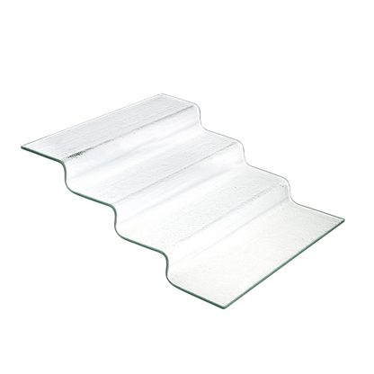 Vetro glass buffet stairs