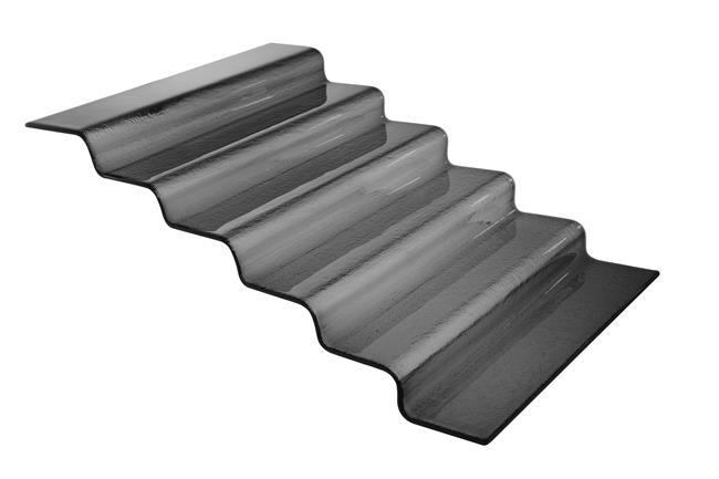 Vetro glass buffet stairs