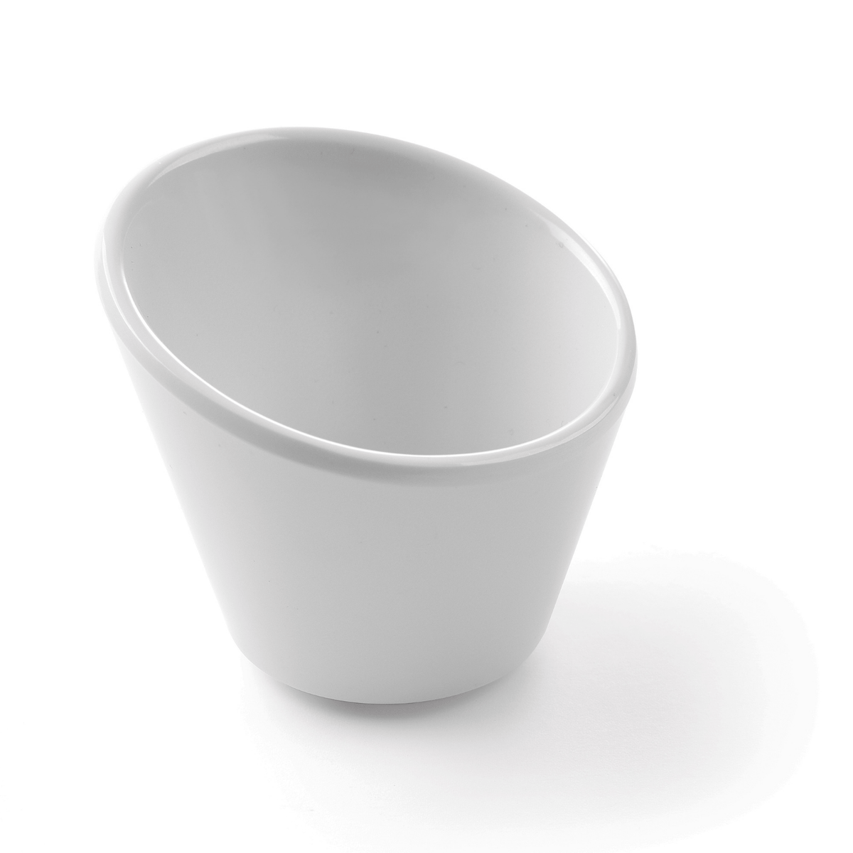 Velocity melamine slanted bowl