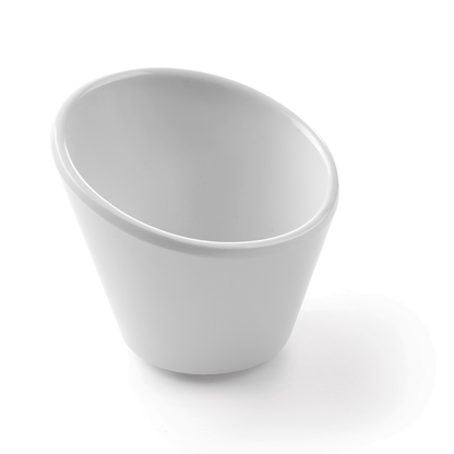 Velocity melamine slanted bowl