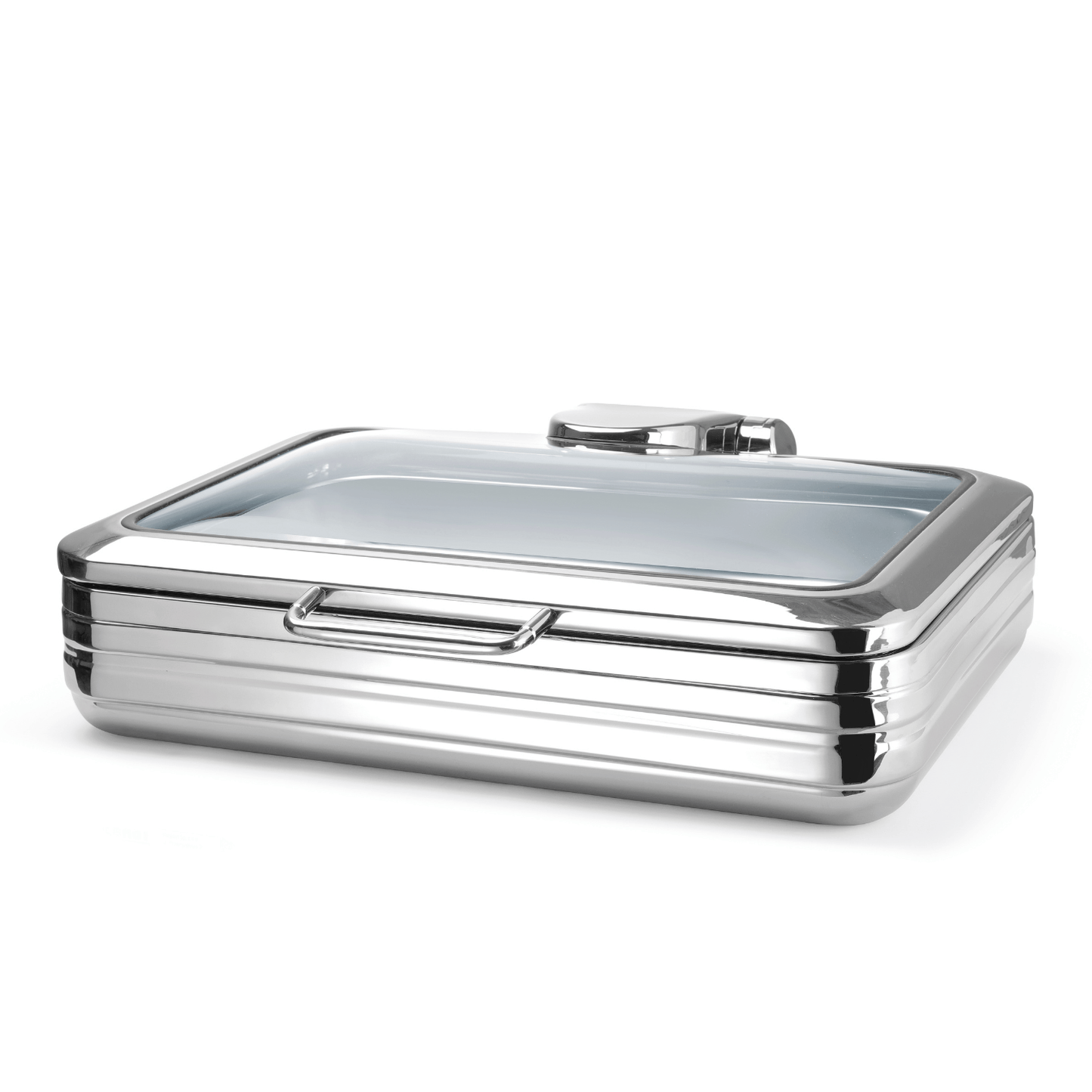 De Luxe Chafing dish with glass