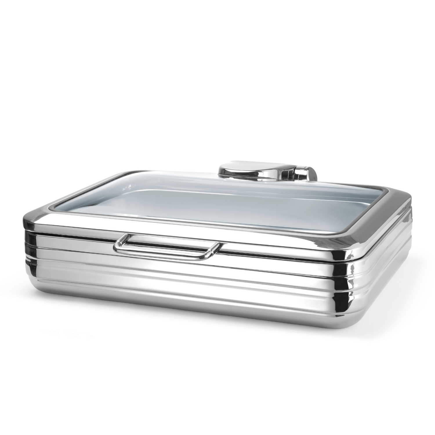 De Luxe Chafing dish with glass