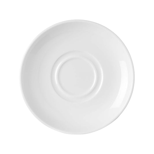 Pure Bianco sauce boat saucer, 160mm