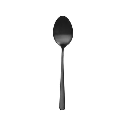 OVE Fjord Black Table Spoon, 208 mm, 18/0 Steel