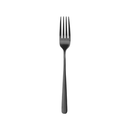 OVE Fjord Black Table Fork, 210 mm, 18/0 Steel