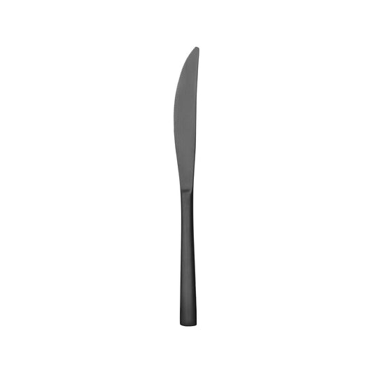 OVE Fjord Black Table Knife, 226 mm, 18/0 Steel