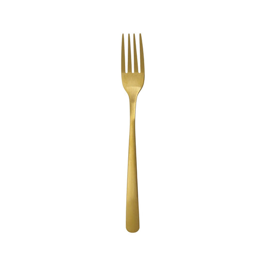 OVE Fjord Gold Table Fork, 210 mm, 18/0 Steel