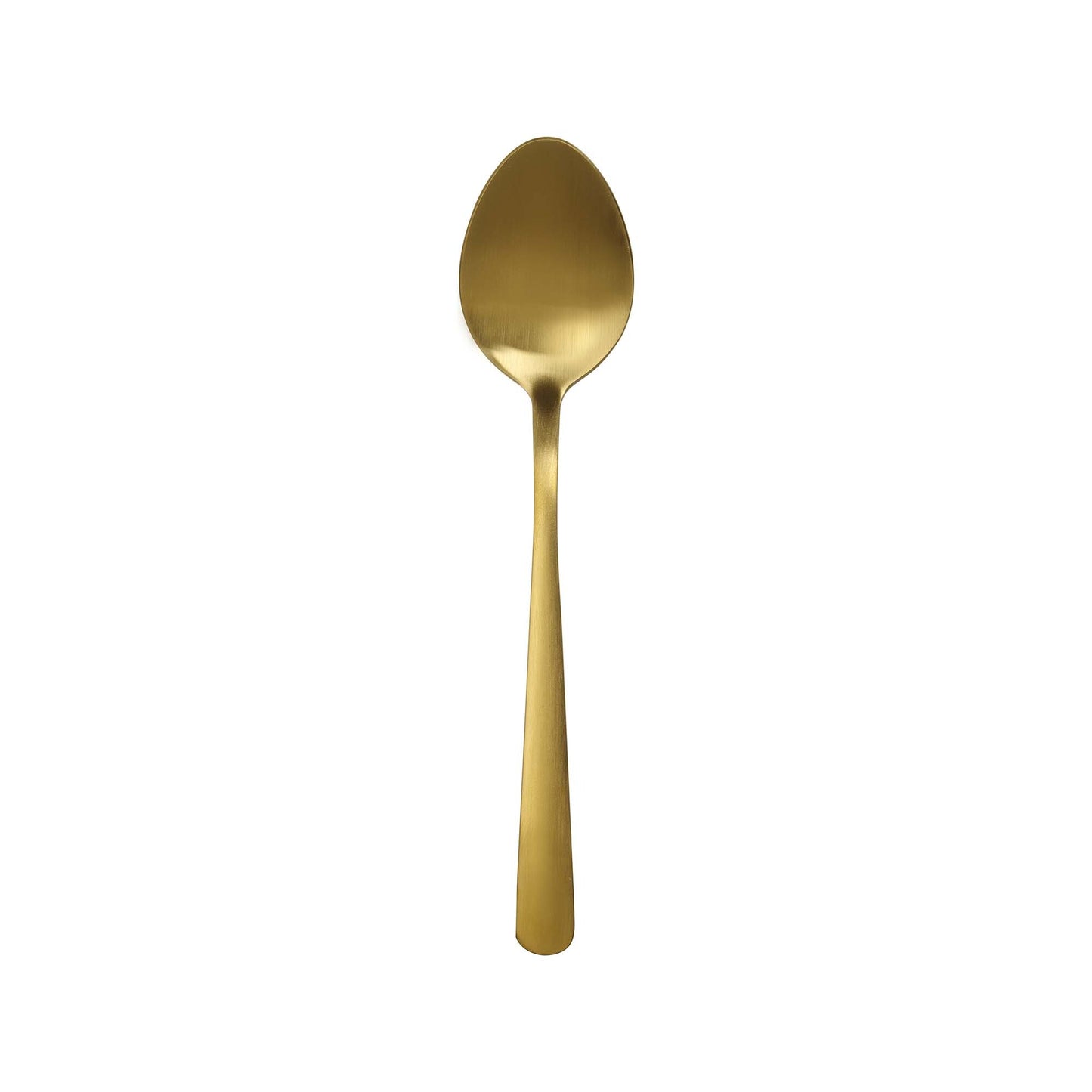OVE Fjord Gold Dessert Spoon, 184 mm, 18/0 Steel