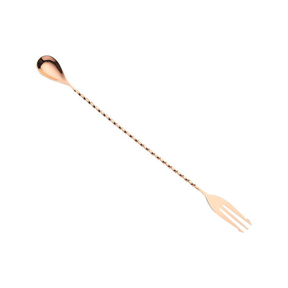 Classic bar spoon copper, 315 mm