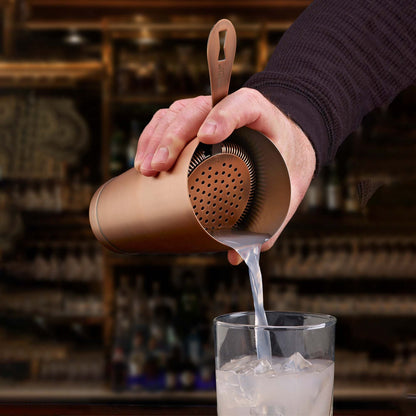 Hawthorne strainer antique copper, 184 mm