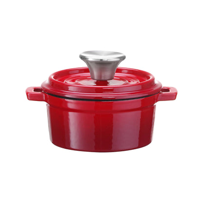 Enamelled cast iron casserole