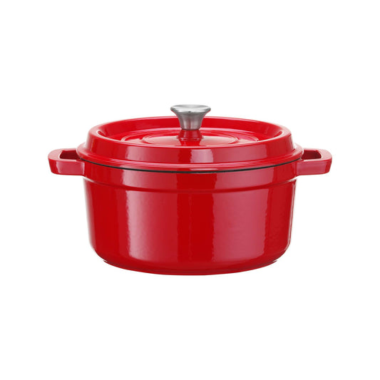 Enamelled cast iron casserole