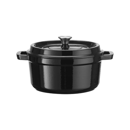 Enamelled cast iron casserole