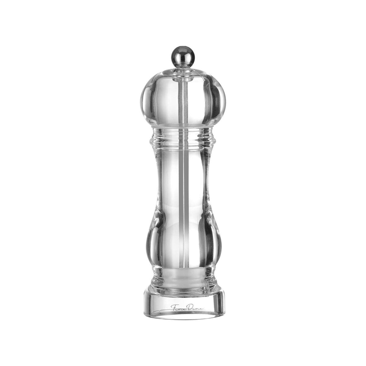 Claro acrylic salt and pepper mill set, 150mm